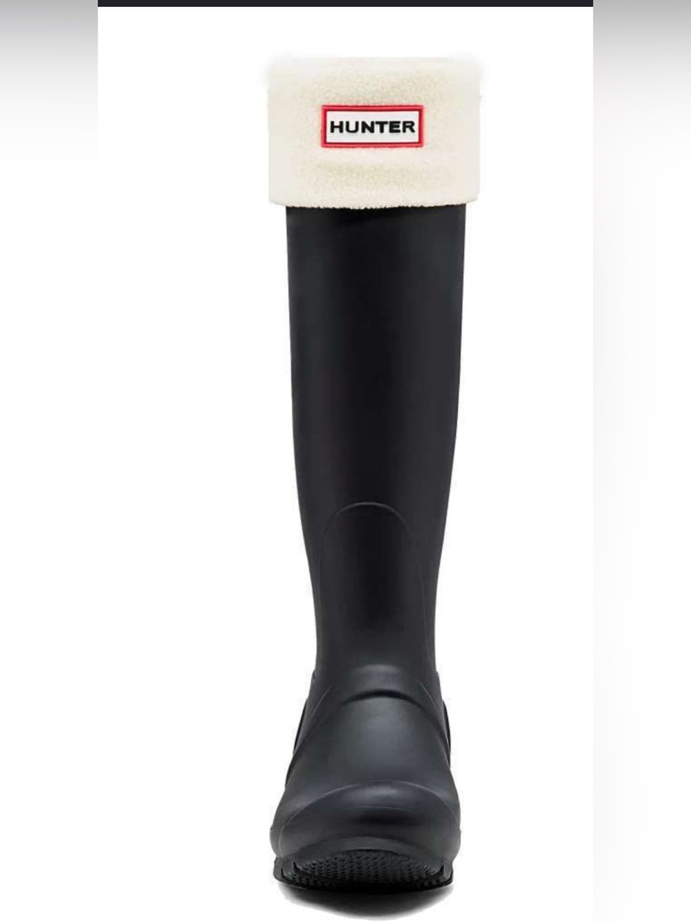 Hunter Cream Fleece Boot Liners - Pair